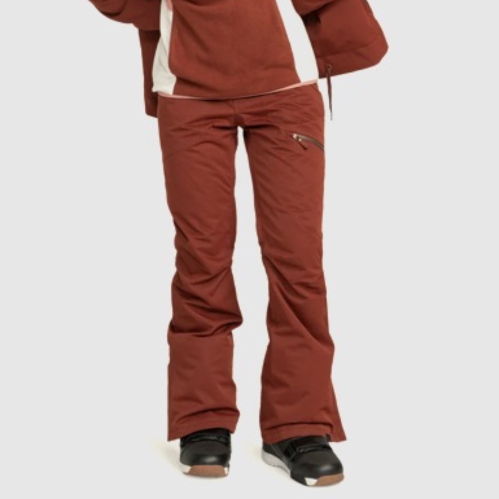 Roxy Nadia Insulated Snow Pants Women’s Smoked Paprika Color Size Large NWT
